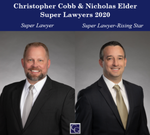 Christopher Cobb & Nicholas Elder- Super Lawyers 2020